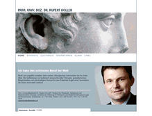 Tablet Screenshot of plastische-chirurgie-koller.at